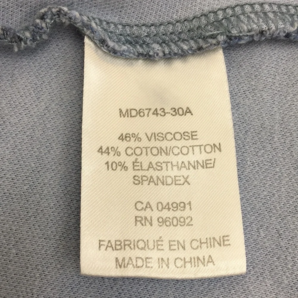 Fleur Bleue Women's Short Sleeve Tunic Tee Dress Size M EXCELLENT Condition